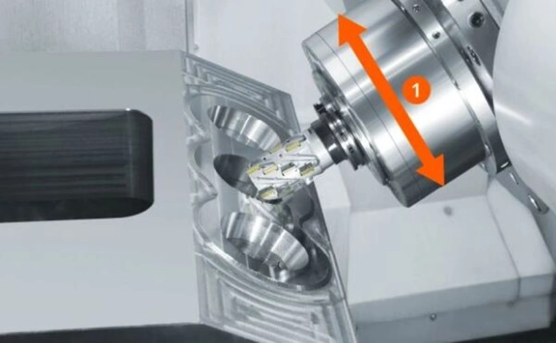 Yamazaki Mazak VORTEX i-630V/6 Frässpindelstock
