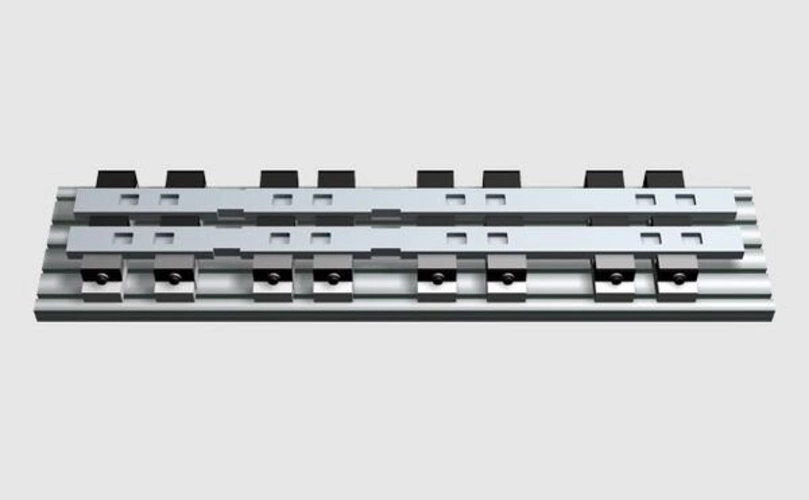Yamazaki Mazak VTC-760C Werktstück mehrere Teil aus einem Materialstück
