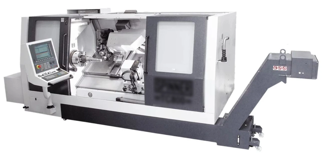 Horizontal-Drehmaschine für Schwerzerspanung